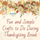 Thanksgiving Crafts