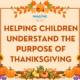 Purpose of Thanksgiving